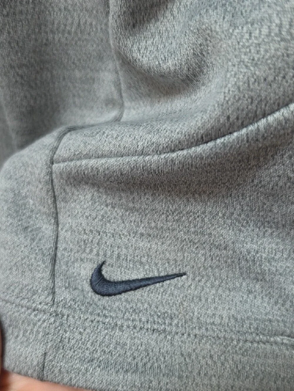 Nike Golf Gray Quarter-Zip Pullover Hoodie